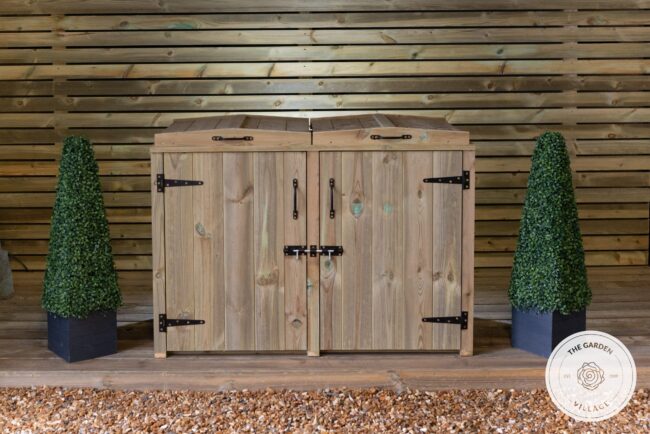 Paythorne Dustbin Store Double