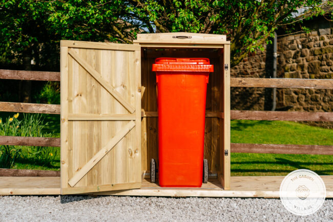 Chatburn Single Wheelie Bin Store