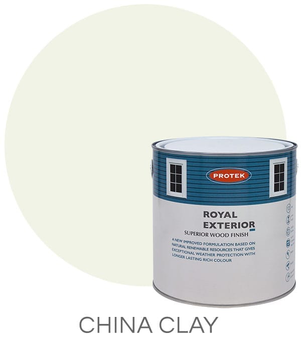 Protek Royal Exterior Superior Wood Finish - China Clay