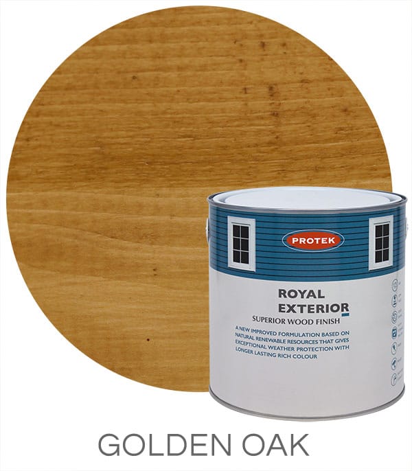 Protek Royal Exterior Superior Wood Finish - Golden Oak