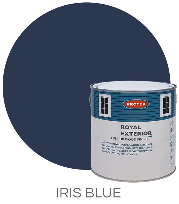 Protek Royal Exterior Superior Wood Finish - Iris Blue