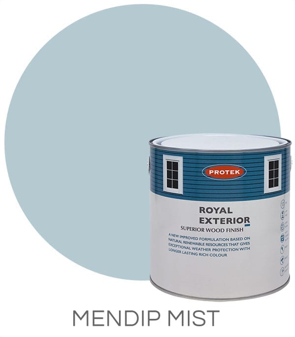Protek Royal Exterior Superior Wood Finish - Mendip Mist