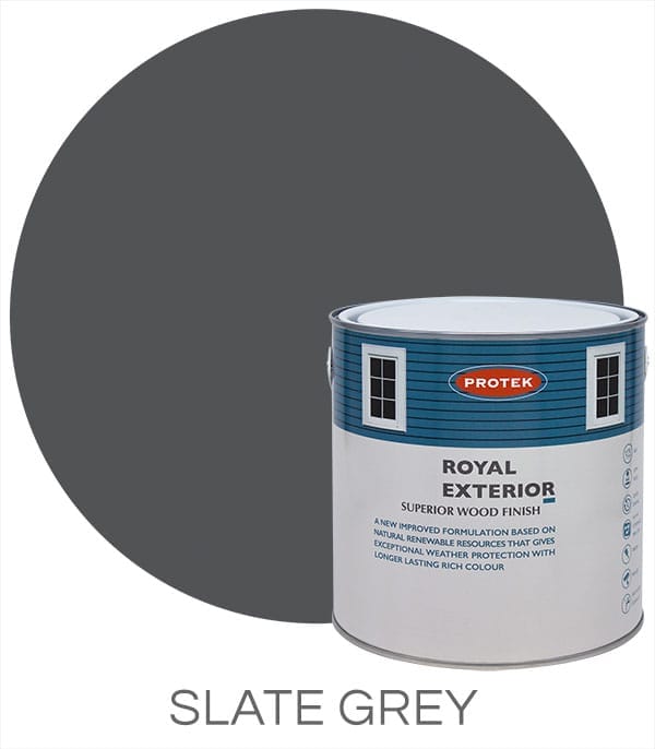 Protek Royal Exterior Superior Wood Finish - Slate Grey