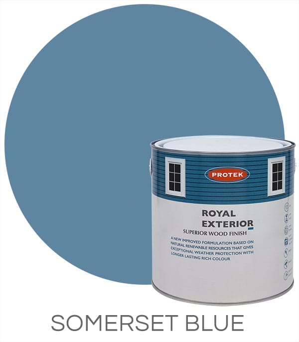Protek Royal Exterior Superior Wood Finish - Somerset Blue